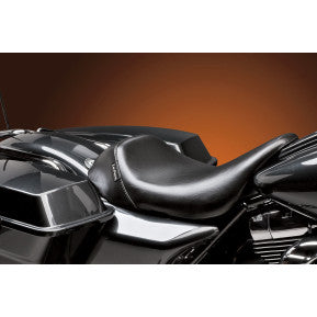 LE PERA - BAR BONES SOLO SEAT - BLACK SMOOTH - '08-'20 TOURING