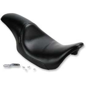 LE PERA - SILHOUETTE SEAT - BLACK VINYL, SMOOTH FULL LENGTH - '08-'21 TOURING