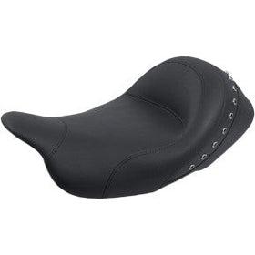 MUSTANG - SOLO SEAT - BLACK STUDDED VINYL - '08-20 TOURING