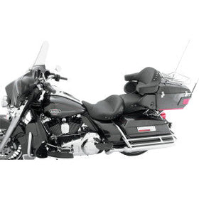 MUSTANG - SUPER TOURING SEAT - CHROME STUDDED - '08-20 TOURING