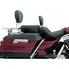 MUSTANG - LOWDOWN SEAT W/ DRIVER BACKREST - SMOOTH - '99-07 TOURING