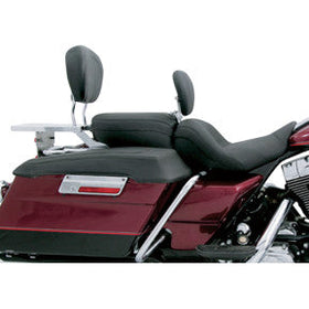 MUSTANG - LOWDOWN SEAT W/ DRIVER BACKREST - SMOOTH - '99-07 TOURING