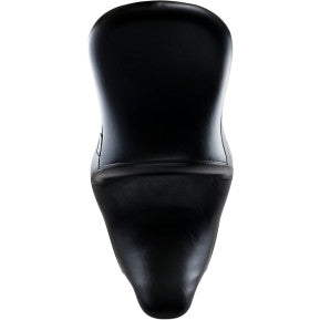 LE PERA - MAVERICK SEAT - BLACK VINYL, SMOOTH UP FRONT SEAT - '08-'20 TOURING