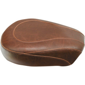 MUSTANG - WIDE TRIPPER REAR SEAT - BROWN, SMOOTH - '08-20 TOURING