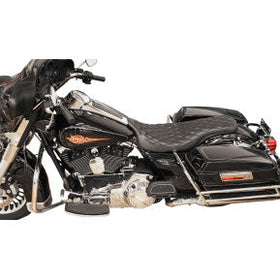 RSD - FLATOUT BOSS 2-UP SEAT - DIAMOND STITCH - '08-'20 TOURING