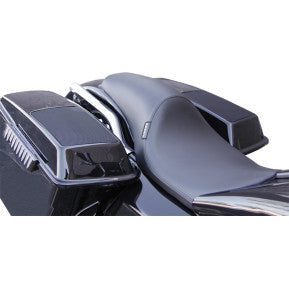 LE PERA - SILHOUETTE SEAT - BLACK VINYL , SMOOTH FULL LENGTH - '08-'20 TOURING