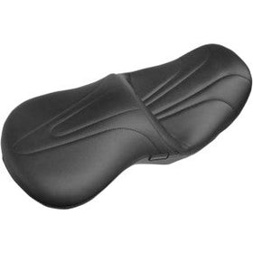 LE PERA - SORRENTO SEAT - BLACK VINYL, STITCH 2UP - '08-'20 TOURING