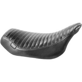 LE PERA - STREAKER SOLO SEAT - BLACK PLEATED STITCH - '08-'21 TOURING