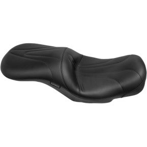 LE PERA - SORRENTO SEAT - BLACK VINYL, SMOOTH 2UP - '08-'20 TOURING