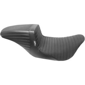 LE PERA - KICKFLIP SEAT - BLACK PLEATED W/ GRIPP TAPE - '08-'21 TOURING