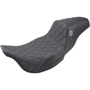 SADDLEMEN | PRO SERIES SDC PERFORMANCE SEAT | WITHOUT BACKREST | LATTICE STITCH | '08 -'23 FL