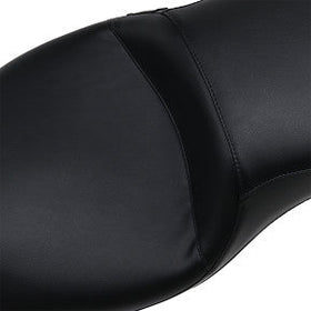 LE PERA - OUTCAST DADDY LONG LEGS SEAT - SMOOTH BLACK 2-UP SEAT - '08-'21 TOURING