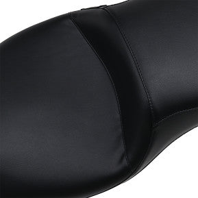LE PERA - OUTCAST DADDY LONG LEGS SEAT - SMOOTH BLACK 2-UP SEAT - '08-'21 TOURING
