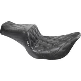 LE PERA - TAILWHIP SEAT - BLACK DOUBLE DIAMOND STITCH - '08-'23 TOURING