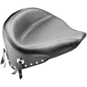 MUSTANG - VINTAGE WIDE SOLO SEAT - STUDDED - '00-15 SOFTAIL