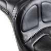 LE PERA - MAVERICK DADDY LONG LEGS SEAT - BLACK, STITCHED - '06-17 SOFTAIL