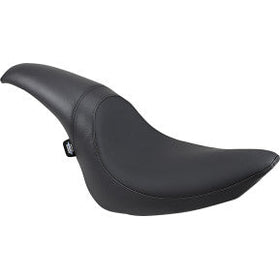 DRAG - PREDATOR 2-UP SEAT - SMOOTH, NON-SOLAR REFLECTIVE LEATHER - '01-17 SOFTAIL