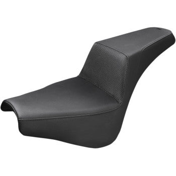 SADDLEMEN - GRIPPER STEP UP SEAT - BLACK - '18-20 FXBB