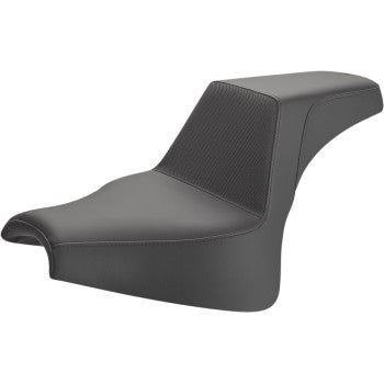 SADDLEMEN - GRIPPER STEP UP SEAT - BLACK - '18-20 FXFB & FXFBS