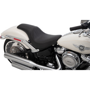 DRAG - PREDATOR 2-UP SEAT - SMOOTH, SOLAR- REFLECTIVE LEATHER - '18-21 FLFB & FLFBS
