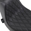DRAG - PREDATOR III SEAT - DOUBLE DIAMOND, BLACK THREAD - '18-20 SOFTAIL