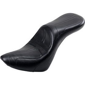 LE PERA - MAVEICK DADDY LONG LEGS SEAT - BLACK, STITCHED - '18-21 FLHC & FLDE