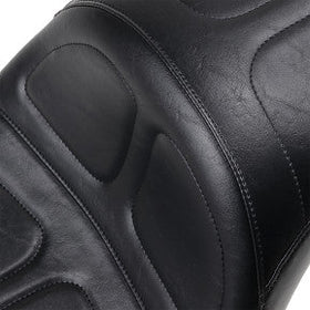 LE PERA - MAVEICK DADDY LONG LEGS SEAT - BLACK, STITCHED - '18-21 FLHC & FLDE