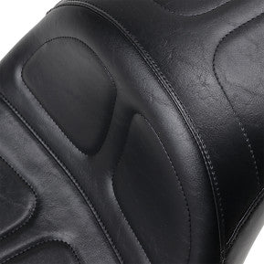 LE PERA - MAVEICK DADDY LONG LEGS SEAT - BLACK, STITCHED - '18-21 FLHC & FLDE