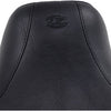 MUSTANG - WIDE SOLO SEAT WITH REMOVABLE DRIVERS BACKREST - STUDDED - '06-17 DYNA