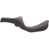 DRAG - PREDATOR III SEAT - DOUBLE DIAMND STITCH, RED THREAD - '06-17 DYNA