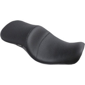 LE PERA - MAVERICK 2-UP SEAT - BASKETWEAVE - '06-17 DYNA