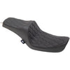 DRAG - PREDATOR III SEAT - DOUBLE DIAMOND STITCH, BLACK THREAD - '96-03 DYNA