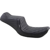 LE PERA - TAILWHIP SEAT - BLACK, DOUBLE DIAMOND STITCH - '96-03 DYNA & XL