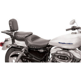 MUSTANG - STUDDED 2-UP SEAT - WIDE - '04-21 XL 4.5 GAL TANK