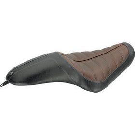 RSD - ENZO TOURING 2-UP SEAT - BLACK & BROWN - '04-21 XL