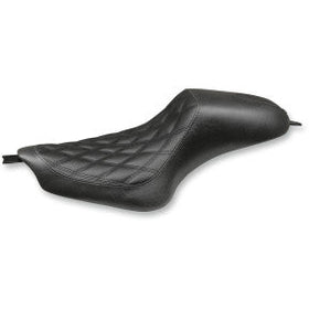 RSD - MINI CAFE RACER SEAT - BLACK, BOSS - '04-20 3.3 GAL TANK