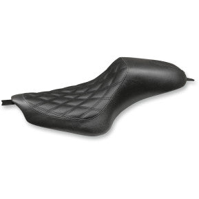 RSD - MINI CAFE RACER SEAT - BLACK, BOSS - '04-20 3.3 GAL TANK