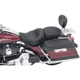 MUSTANG - ONE-PIECE ULTRA TOURING SEAT - SMOOTH W/ NO STUDS - '99-07 TOURING