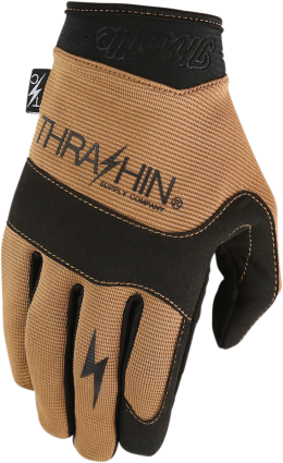 THRASHIN SUPPLY- COVERT GLOVES -TACTICAL TAN