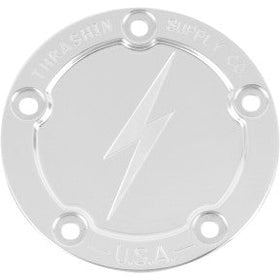 THRASHN SUPPLY - DISHED POINTS COVER - TWIN CAM - '99-17 SOFTAIL & TOURING
