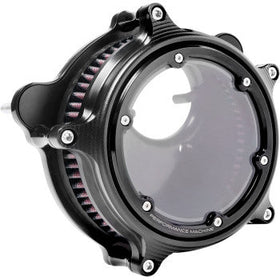 PERFORMANCE MACHINE - VISION AIR CLEANER - BLACK OPS - '17-21 TOURING & '18-21 SOFTAIL