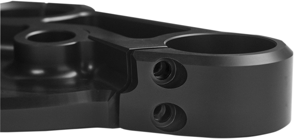SLYFOX Triple Clamp - 49 mm - Upper - '14+ FLH - Black Anodized SF1000-2