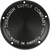 THRASHIN SUPPLY - BILLET DERBY COVER - BLACK - '18 SOFTAIL