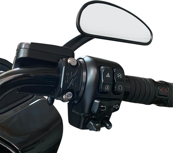 THRASHIN SUPPLY CO. Perch Clamps - Clutch/Brake - Black TSC-2703-1