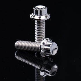 ARLEN NESS Lifter Block Titanium 12-Point Bolt Kits, Polished