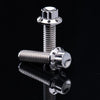 ARLEN NESS Primary Cover Titanium 12-Point Bolt Kits, Polished