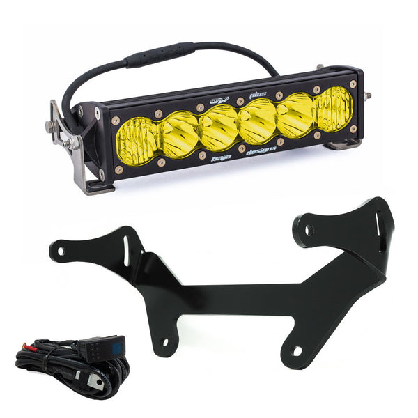 BAJA DESIGNS | CAN-AM ONX6+ LED 10 INCH SHOCK MOUNT LIGHT BAR KIT - CAN-AM 2017-24 MAVERICK X3