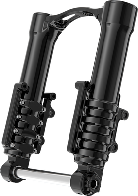 ARLEN NESS Fork Legs - 49 mm - Black Anodized - For Factory Brake Caliper 120-002