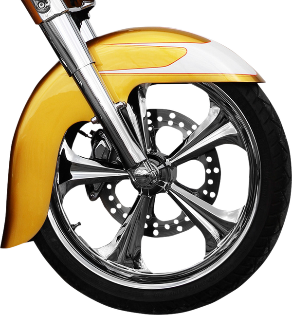 KLOCK WERKS Benchmark Front Fender Kit - Non-Raked - Steel - 21