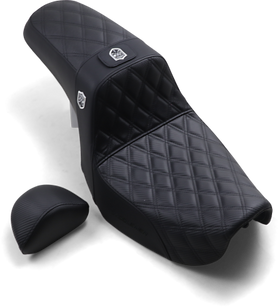 SDC Carbon Fibre Pro Series with Gripper and Back Rest - 06+ Dyna
